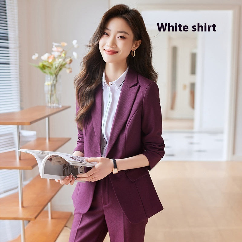 Winter Temperament Office Wear Women's Suit