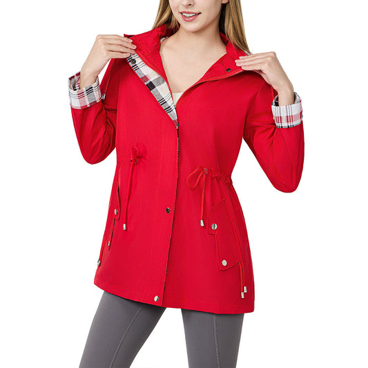 Women's Fashion Personality New Windbreaker Jacket Casual