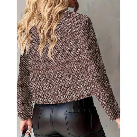 Women's Coat Early Spring Autumn Winter Classic Style Short Top