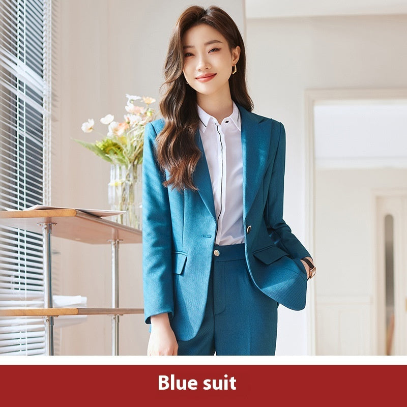 Winter Temperament Office Wear Women's Suit