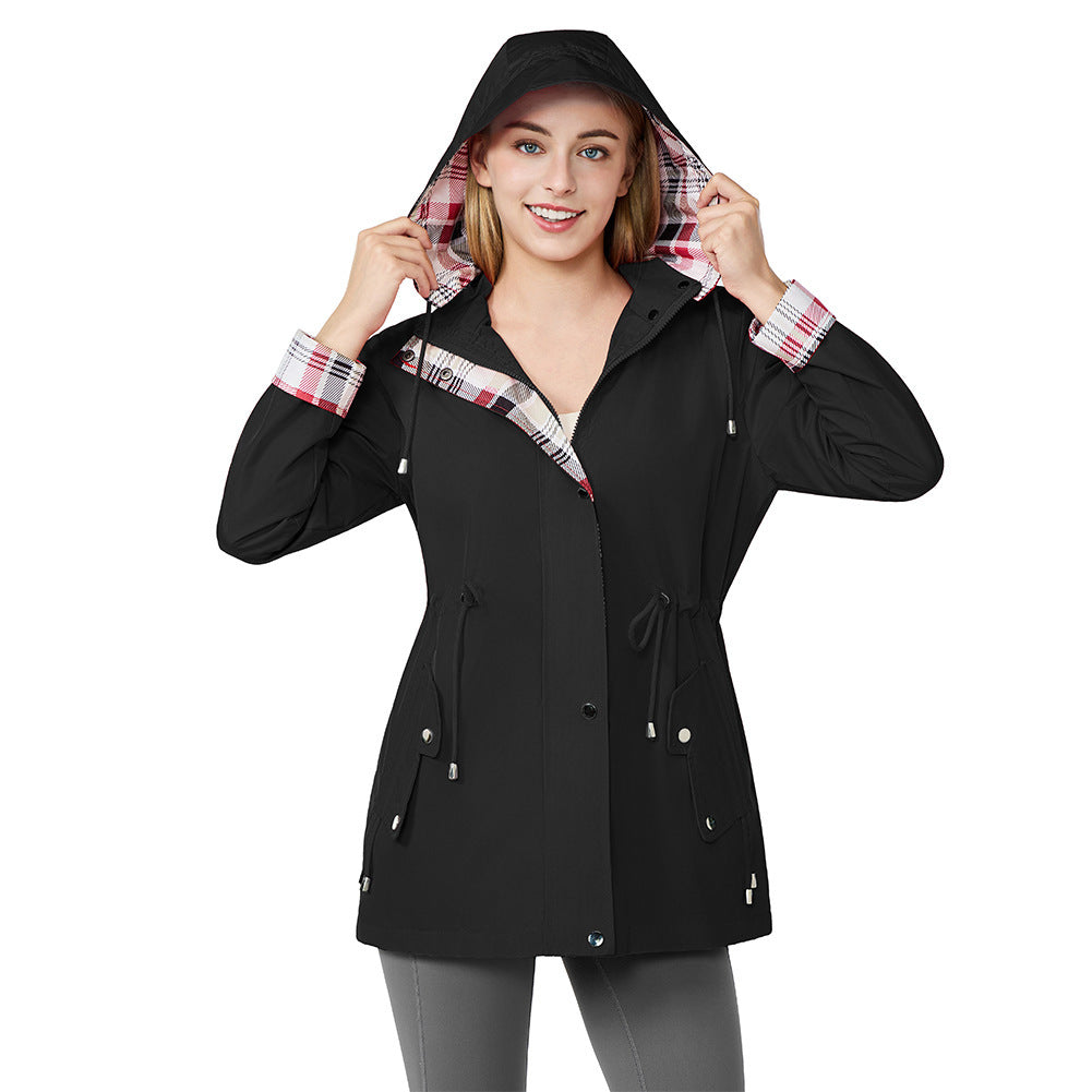 Women's Fashion Personality New Windbreaker Jacket Casual