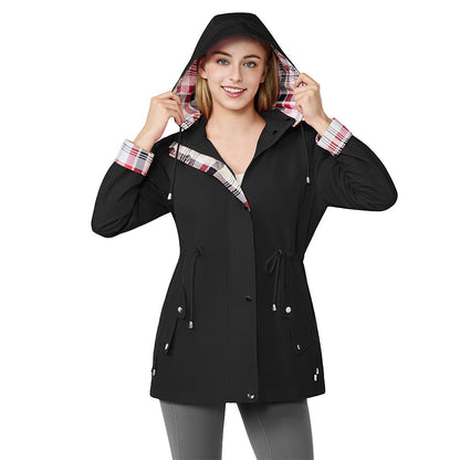 Women's Fashion Personality New Windbreaker Jacket Casual