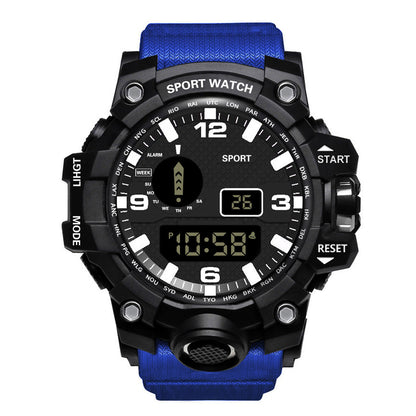 Men's Waterproof Sports Multifunctional Luminous Electronic Watch