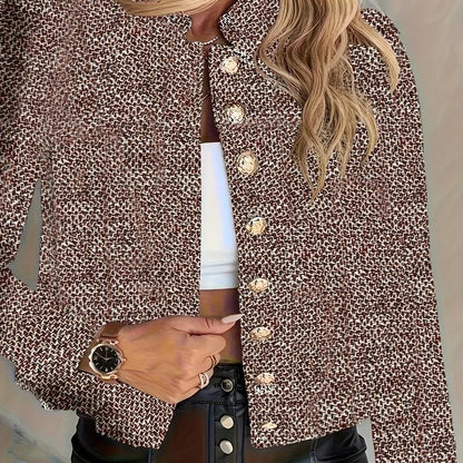 Women's Coat Early Spring Autumn Winter Classic Style Short Top