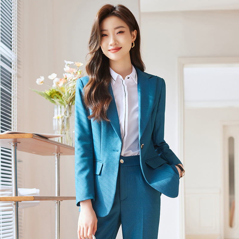 Winter Temperament Office Wear Women's Suit