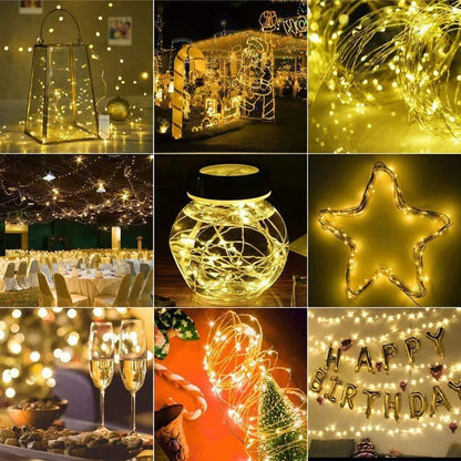 Fairy Tale Lamp Battery Box 10M Warm White -Color Light