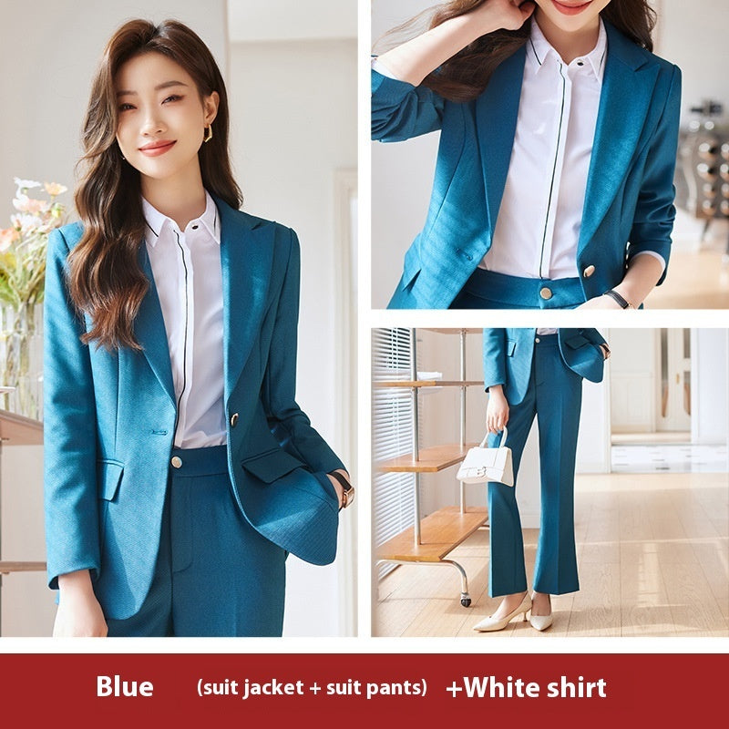 Winter Temperament Office Wear Women's Suit