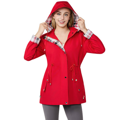 Women's Fashion Personality New Windbreaker Jacket Casual