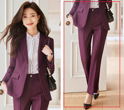 Winter Temperament Office Wear Women's Suit