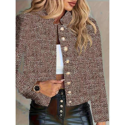 Women's Coat Early Spring Autumn Winter Classic Style Short Top