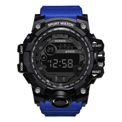 Men's Waterproof Sports Multifunctional Luminous Electronic Watch