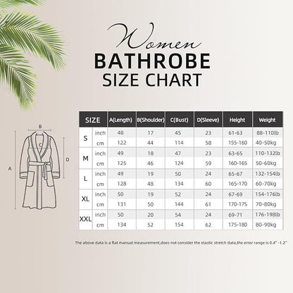 RONGTAI Men's Plush Long Bathrobe, Soft And Warm, Full Length, Shawl Collar, Fleece