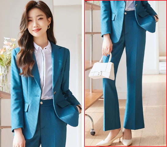 Winter Temperament Office Wear Women's Suit